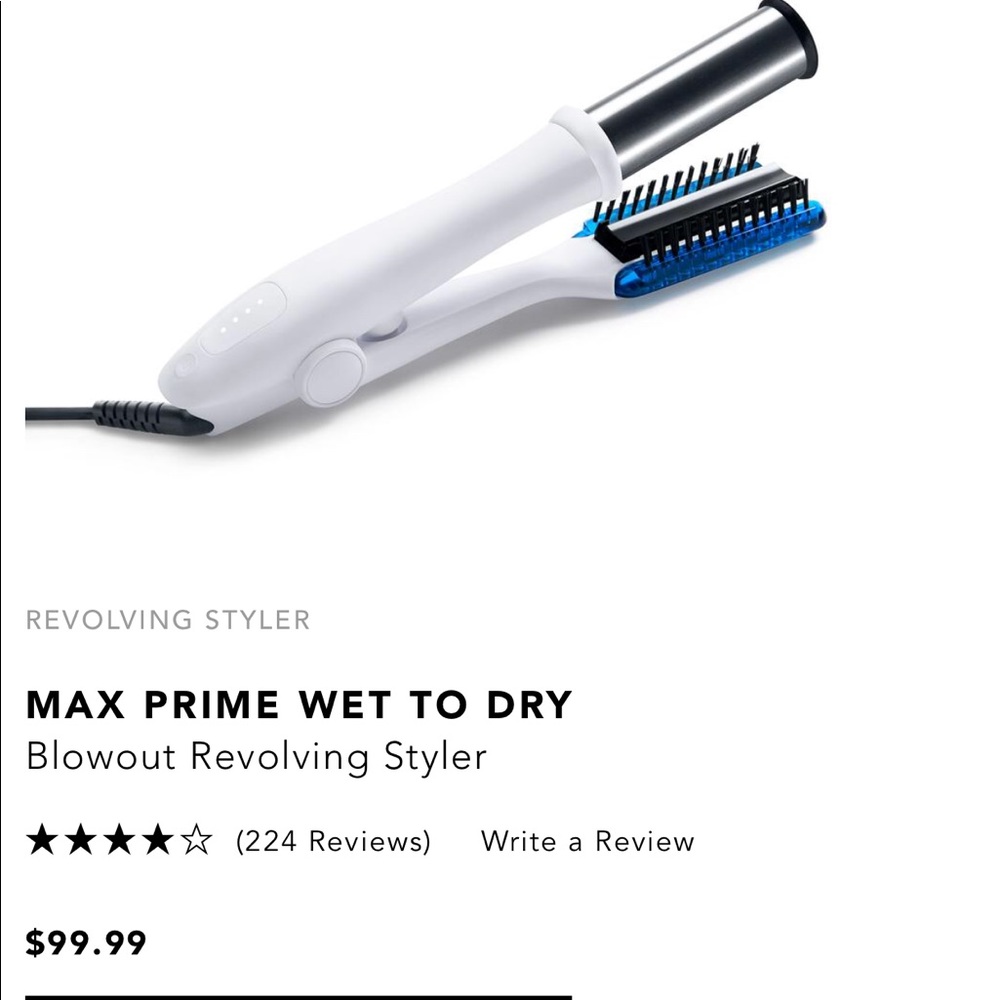 Max Wet to Dry Instyler Rotating Iron